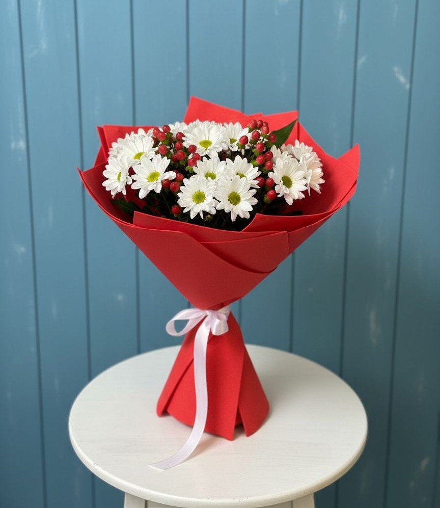 Букет цветов из: Хризантемы в Кошерово