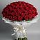 Букет 101 Красная роза Блэк Мэджик в Кошерово