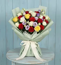 Букет цветов из:  Розы #REPLACE_PRED# Кошерово