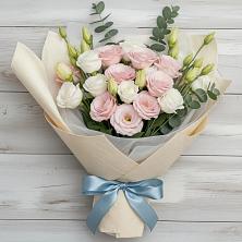 Букет цветов из:  Лизиантусы в Кошерово