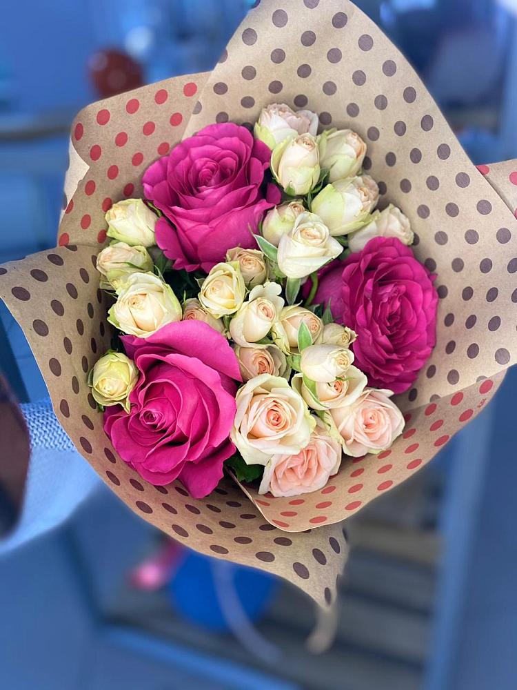 Букет цветов из: Розы в Кошерово