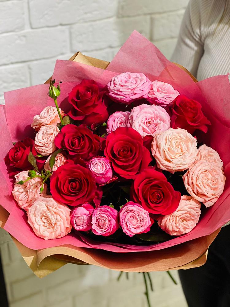 Букет цветов из: Розы в Кошерово