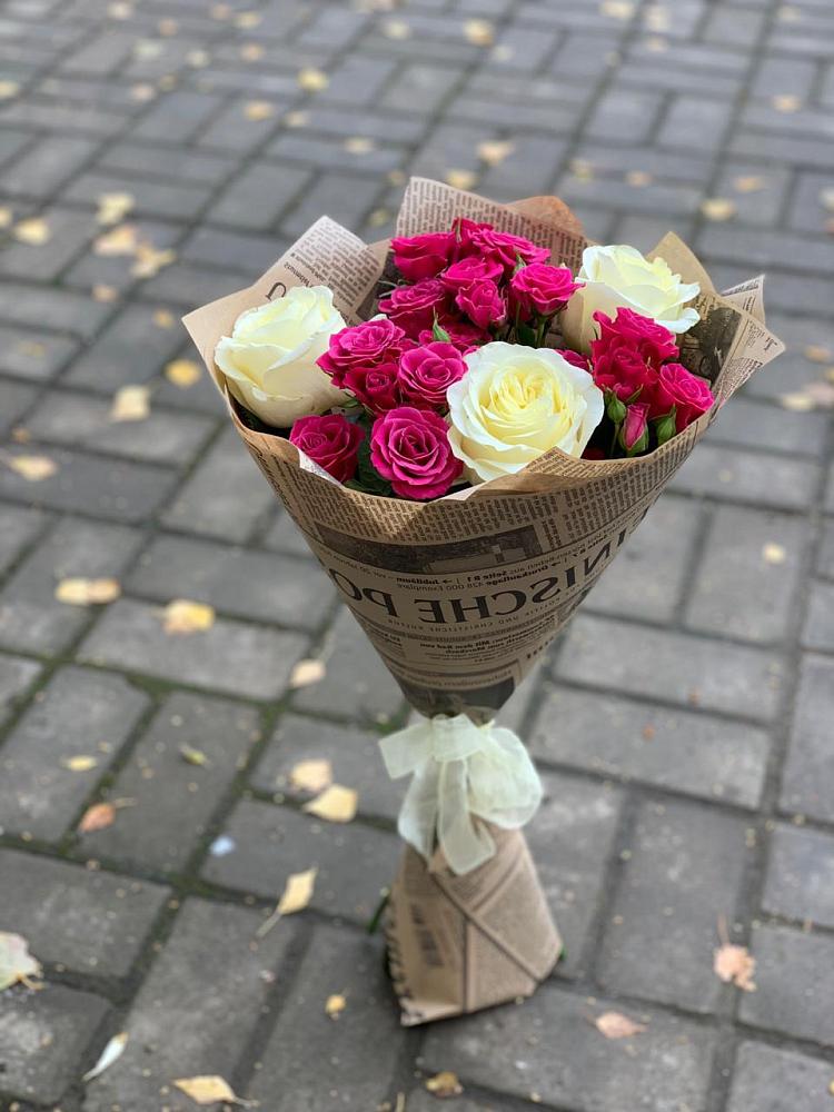 Букет цветов из: Розы в Кошерово