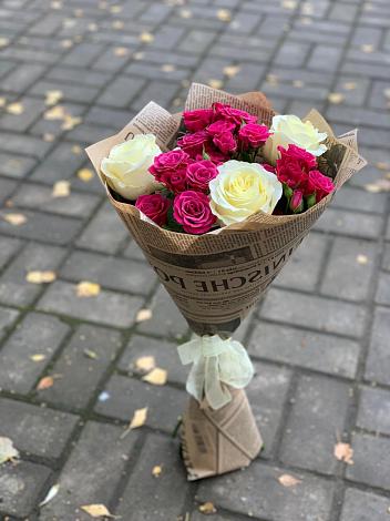 Букет цветов из: Розы в Кошерово